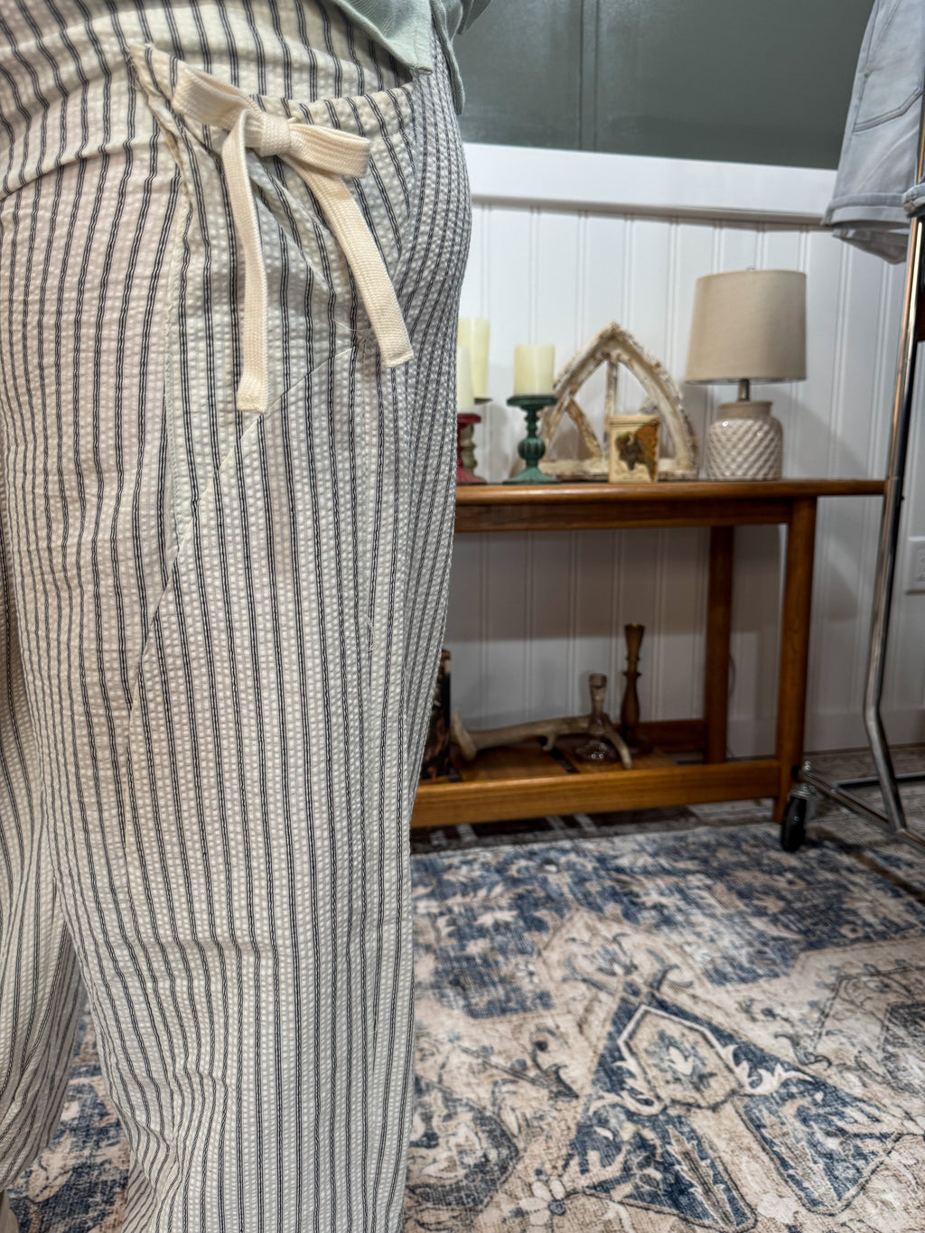 Striped Balloon Pant