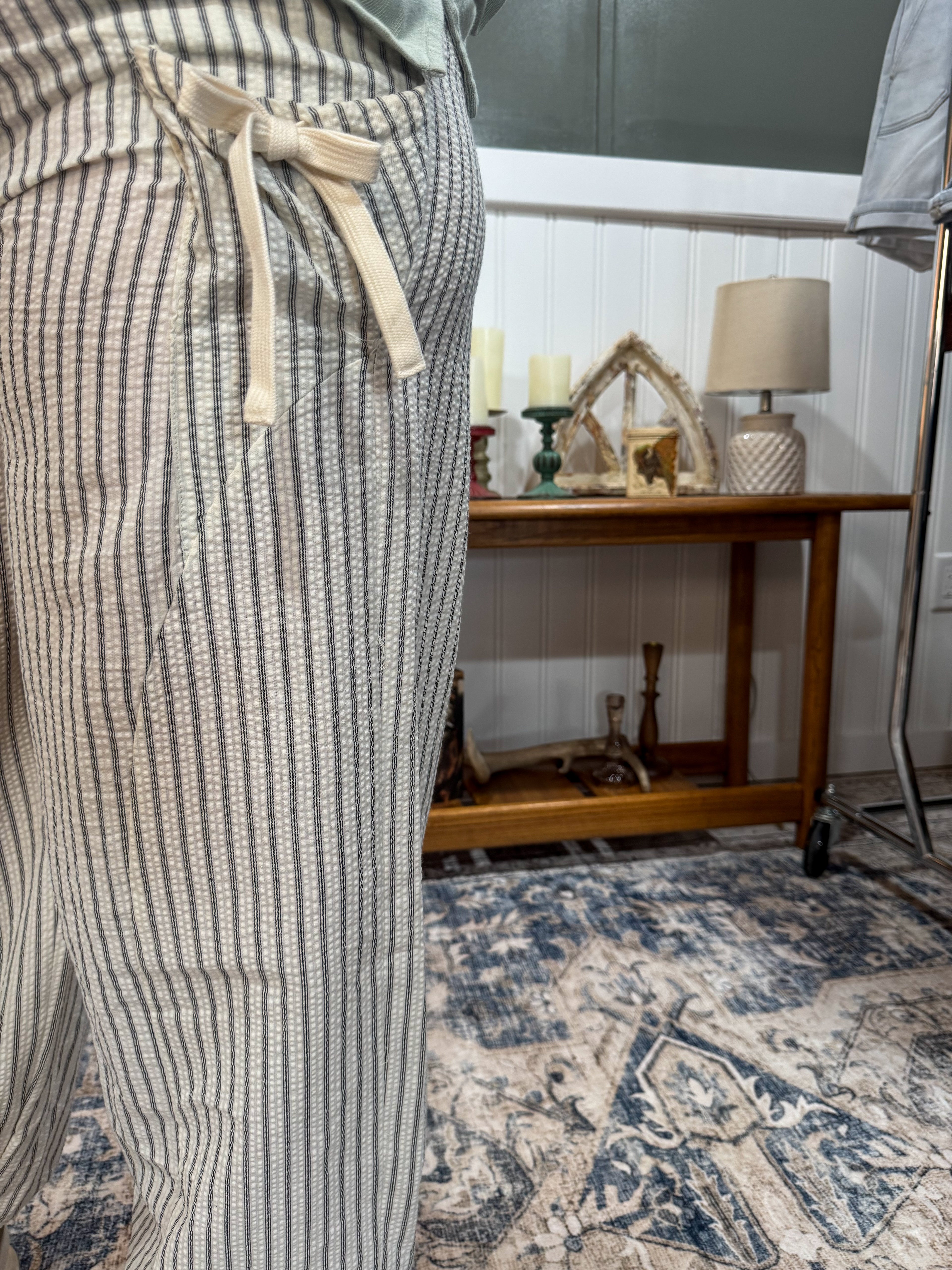 Striped Balloon Pant