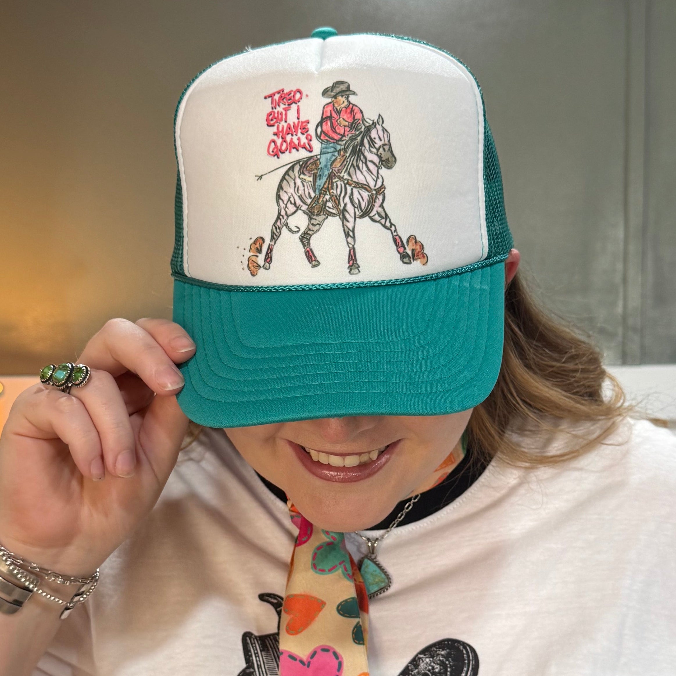 Tired Goals Trucker Hat