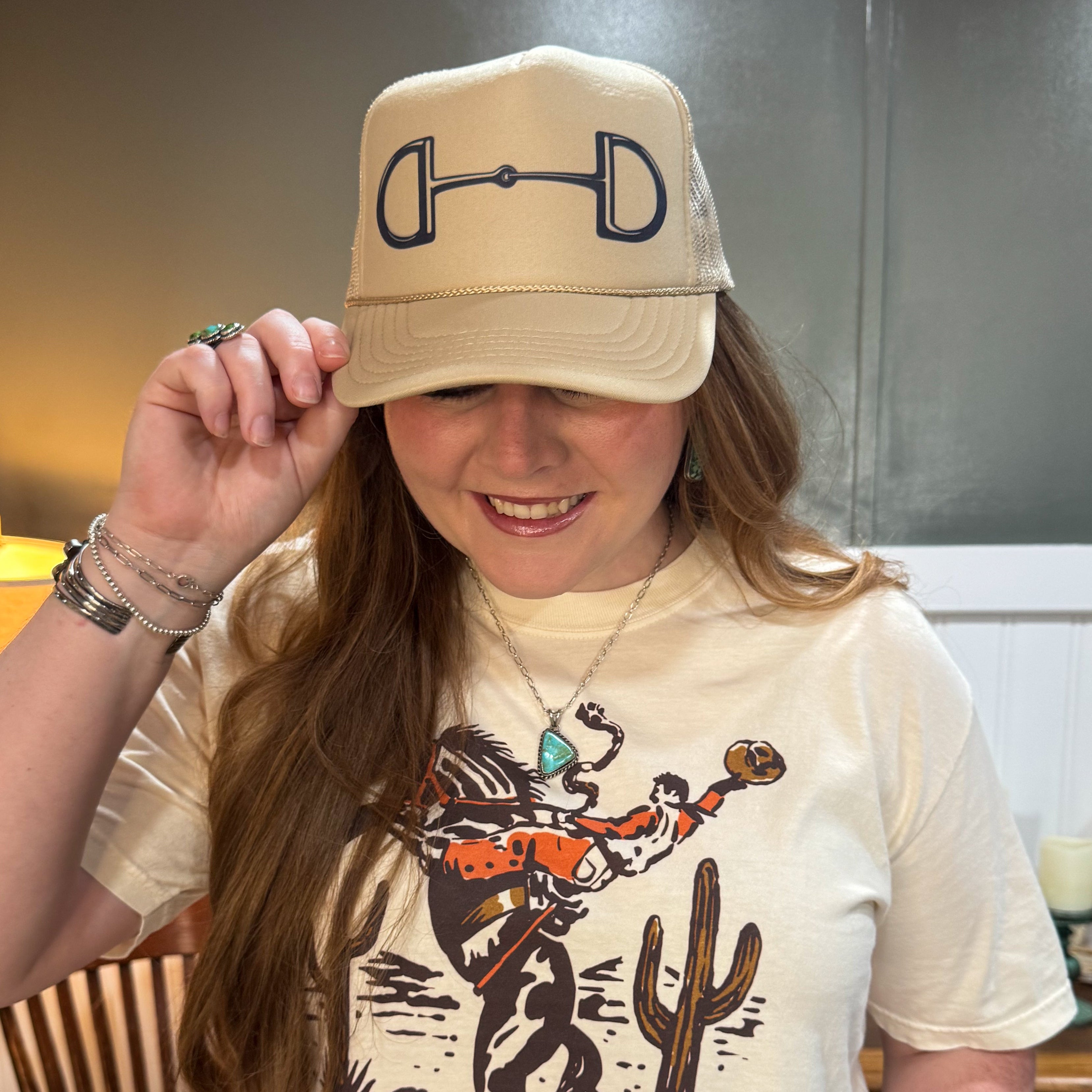 Snaffle Bit Trucker Hat