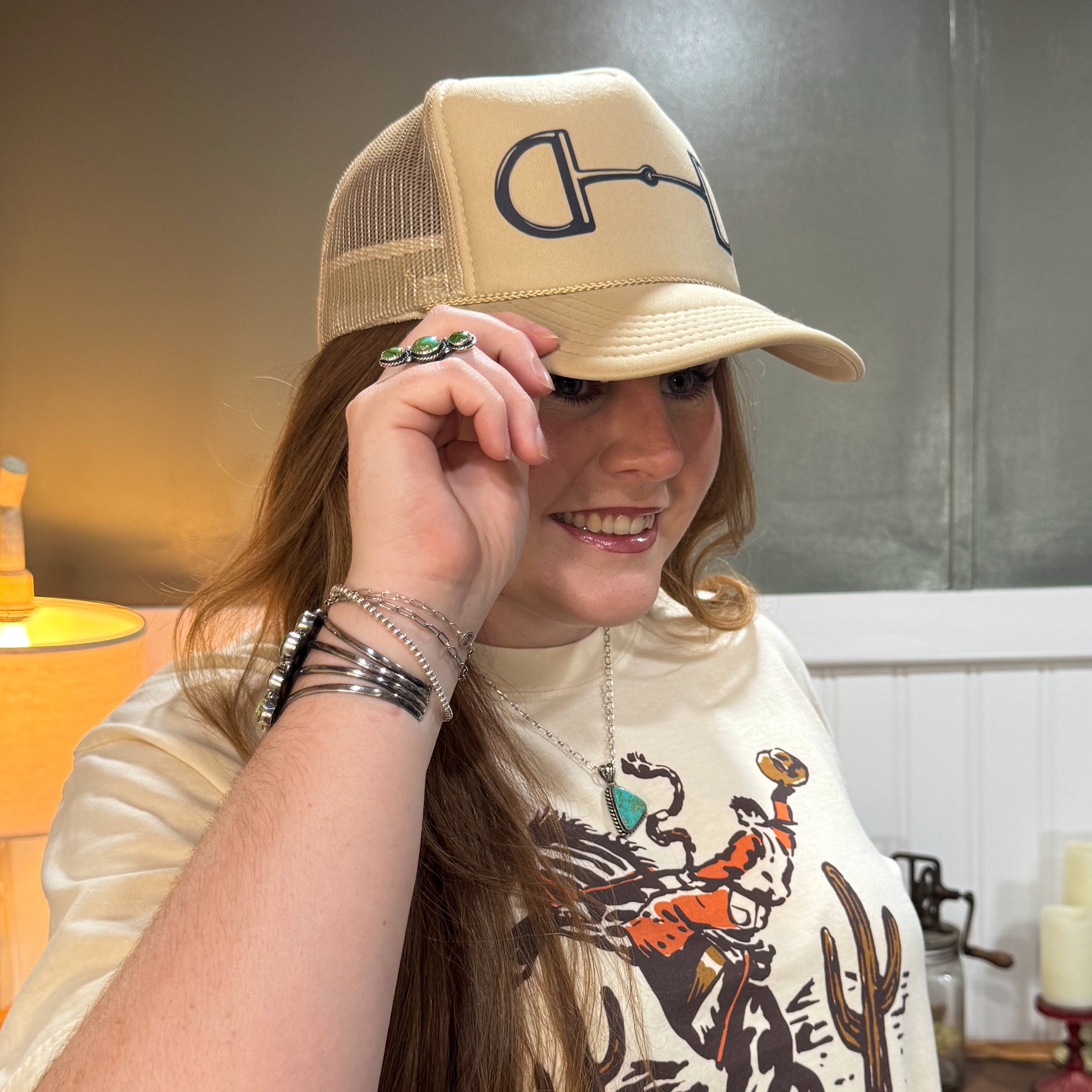 Snaffle Bit Trucker Hat