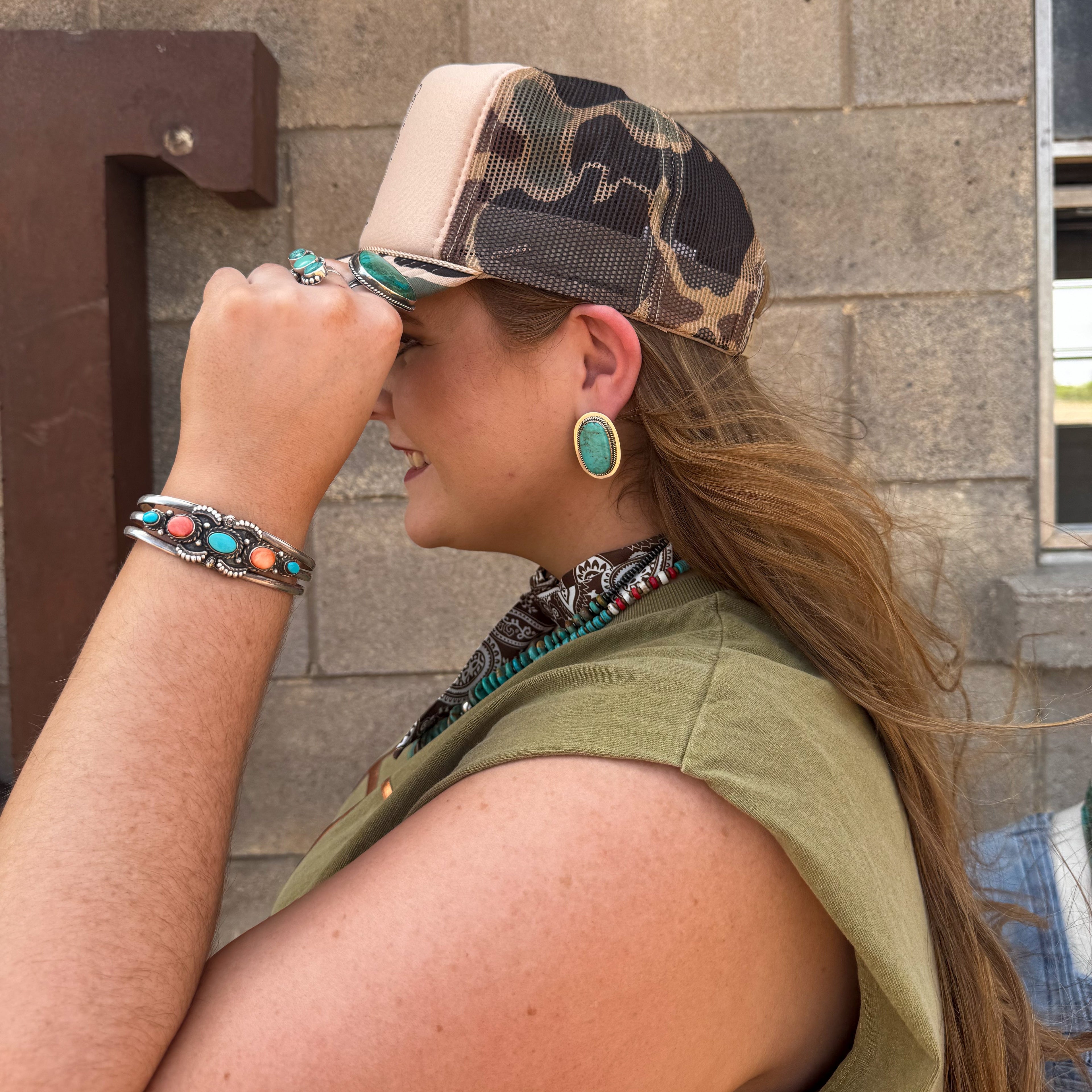 Easy Tiger Camo Trucker Cap