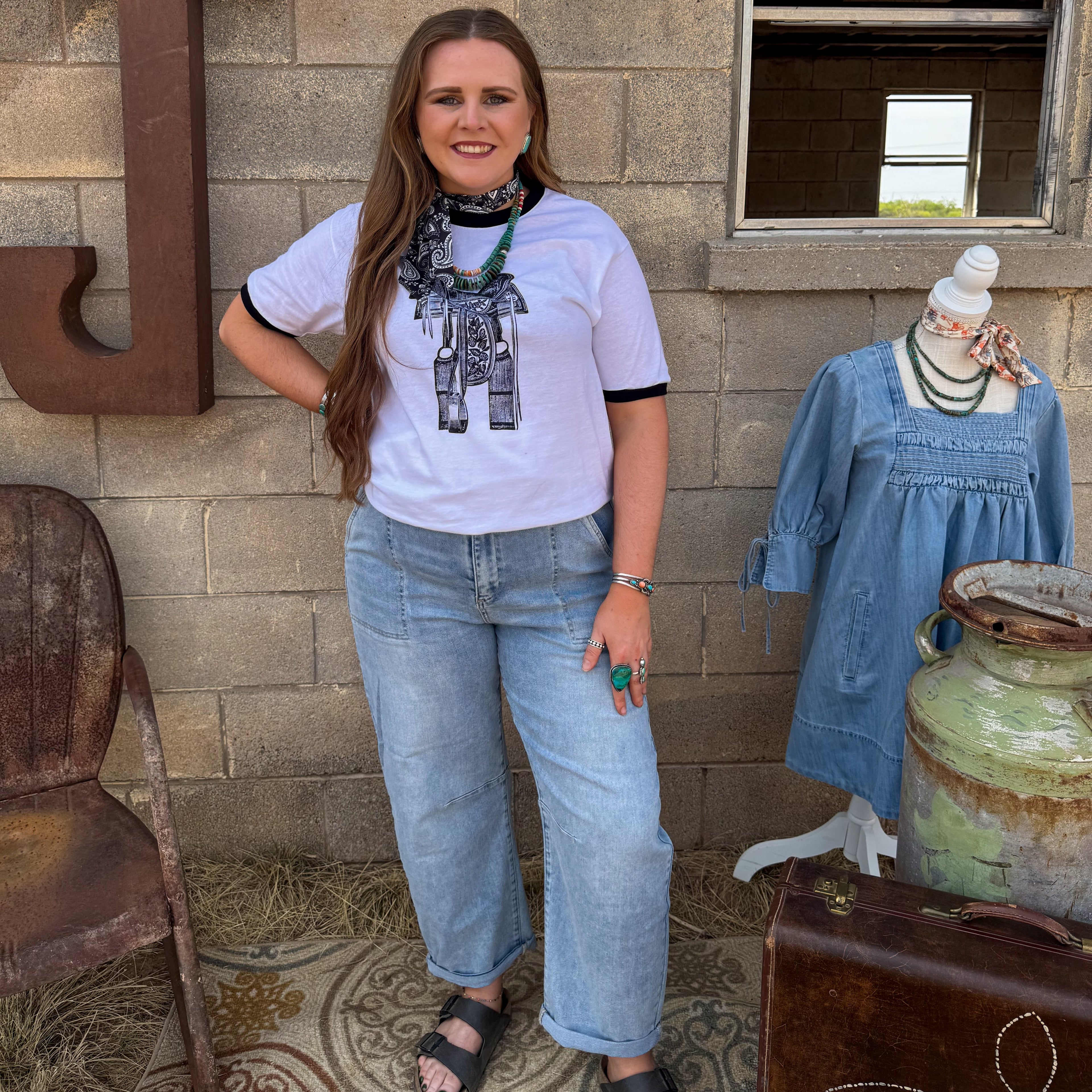The Saddle Ringer Tee