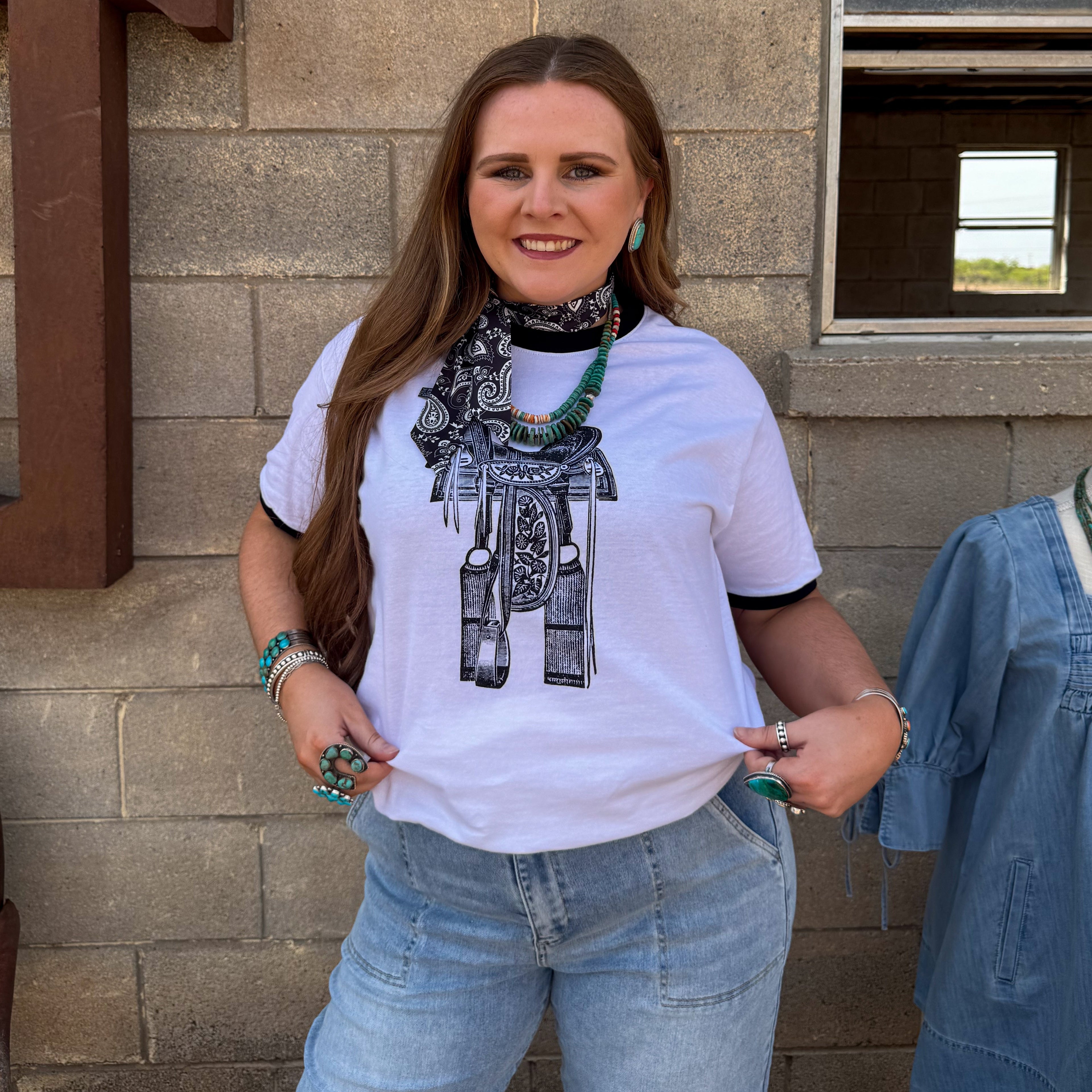 The Saddle Ringer Tee