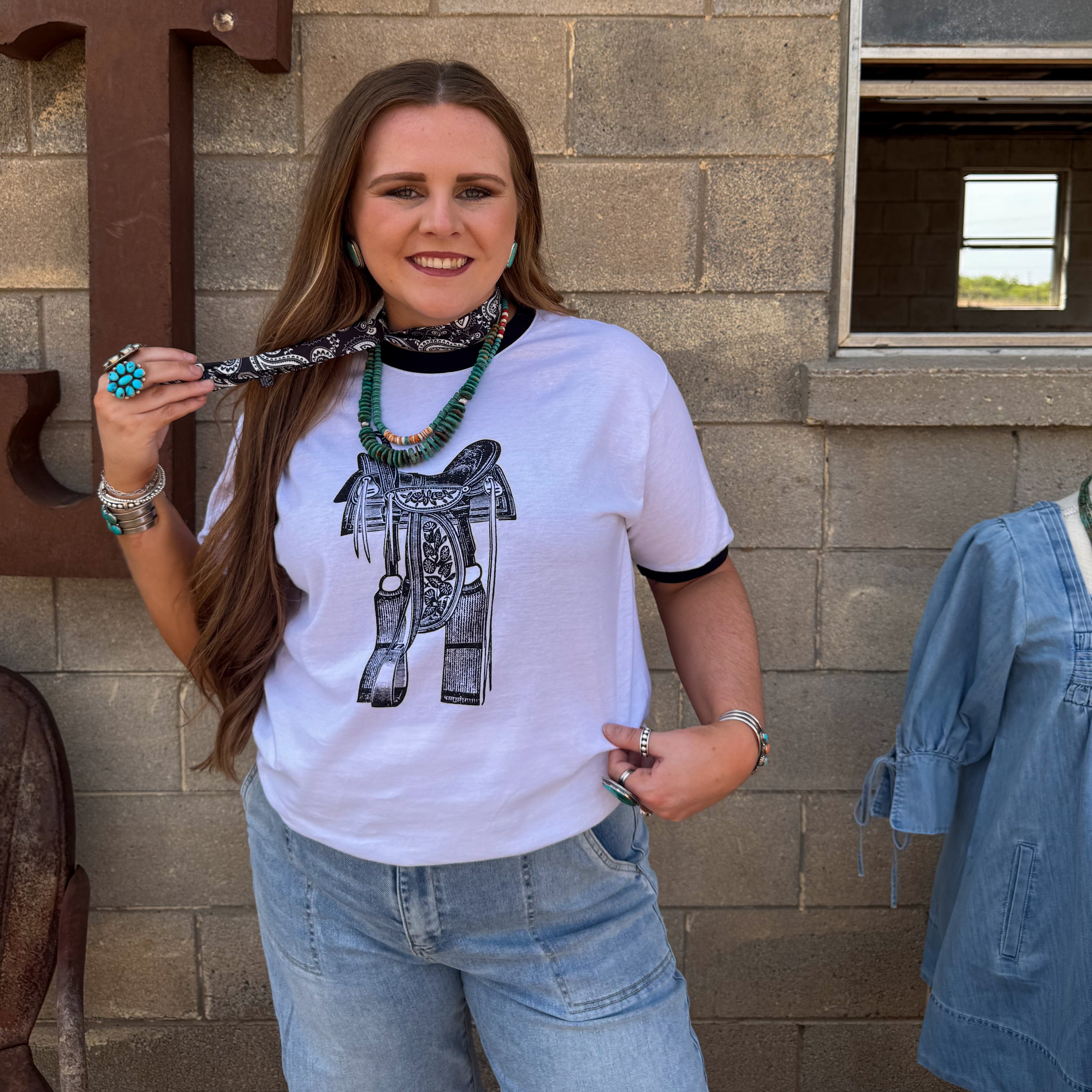 The Saddle Ringer Tee