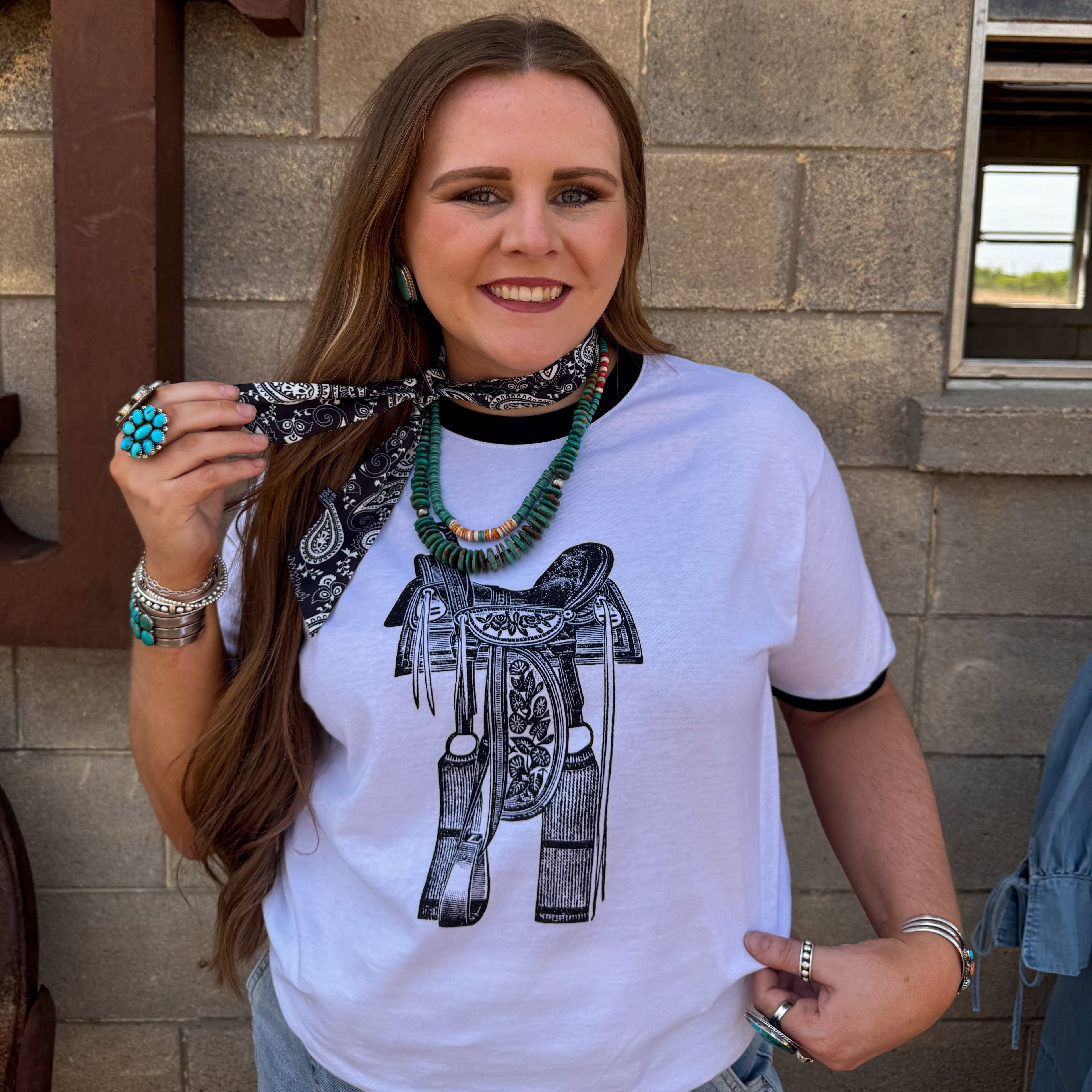 The Saddle Ringer Tee