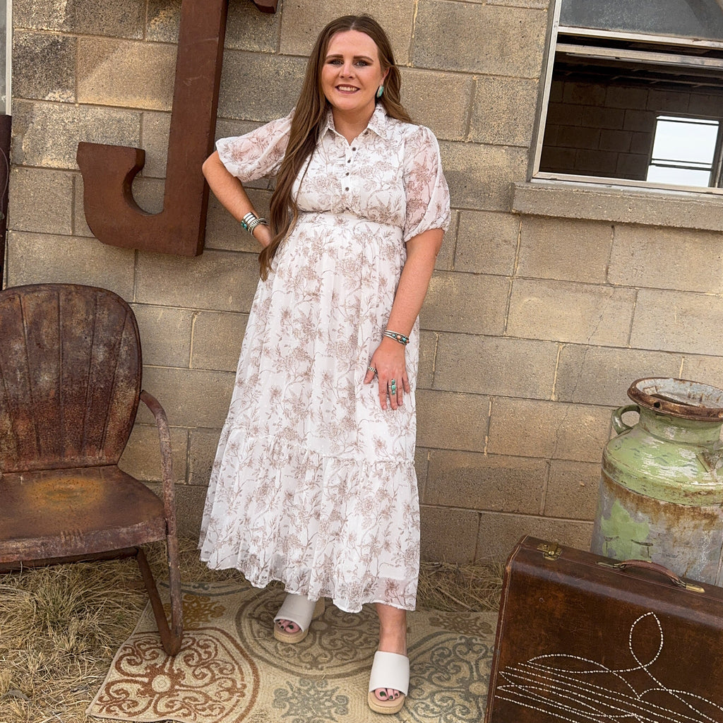 Magnolia Fields Maxi Dress
