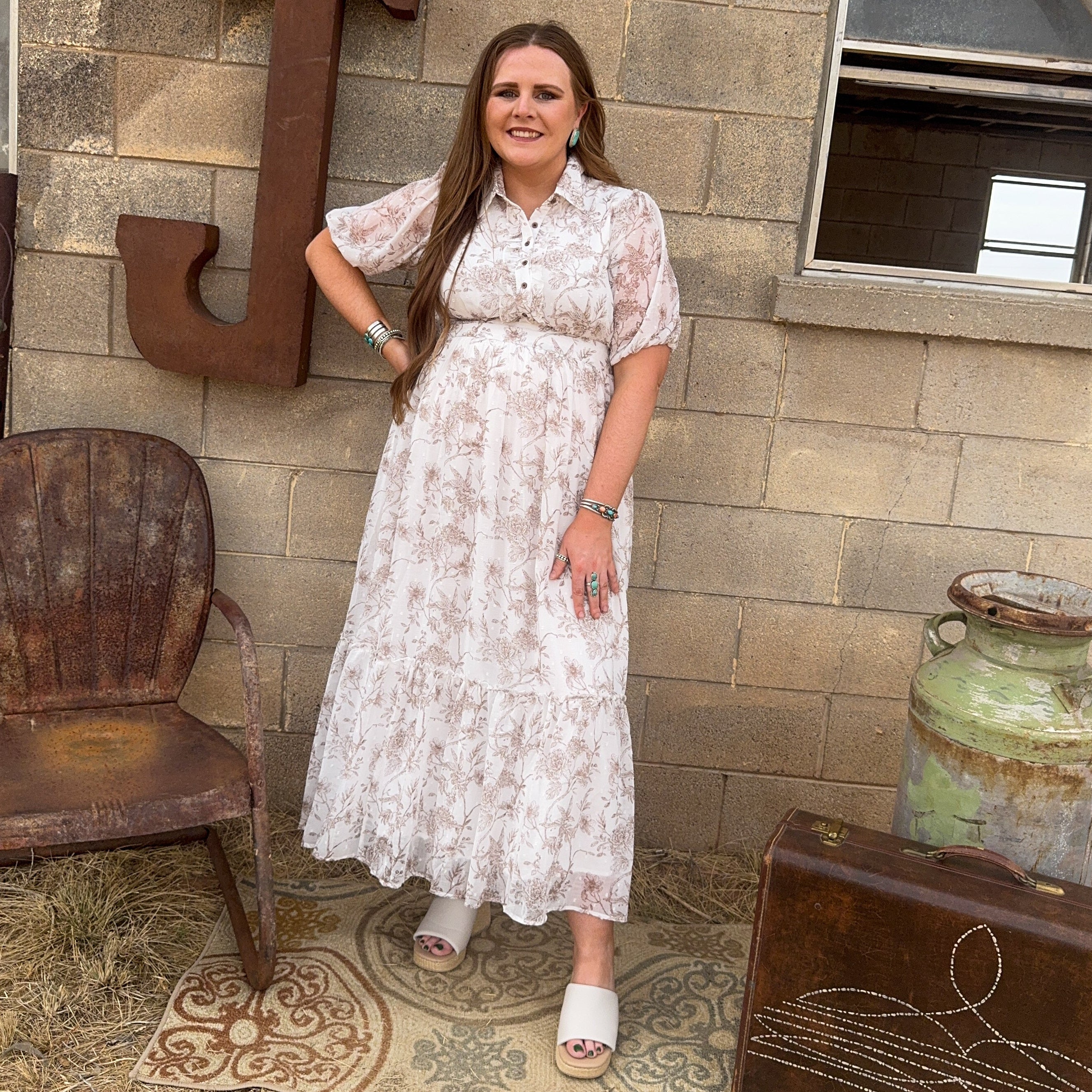 Magnolia Fields Maxi Dress