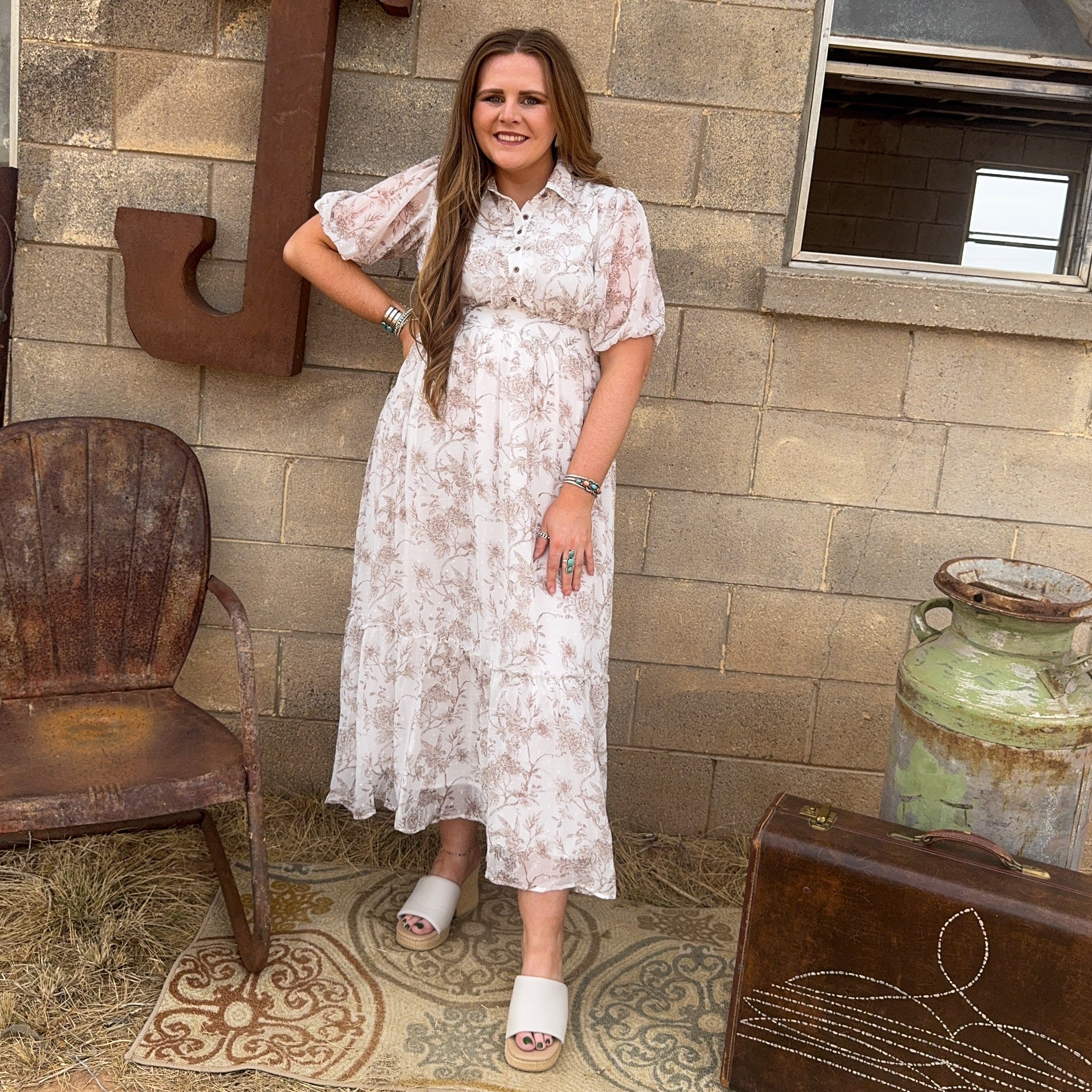 Magnolia Fields Maxi Dress