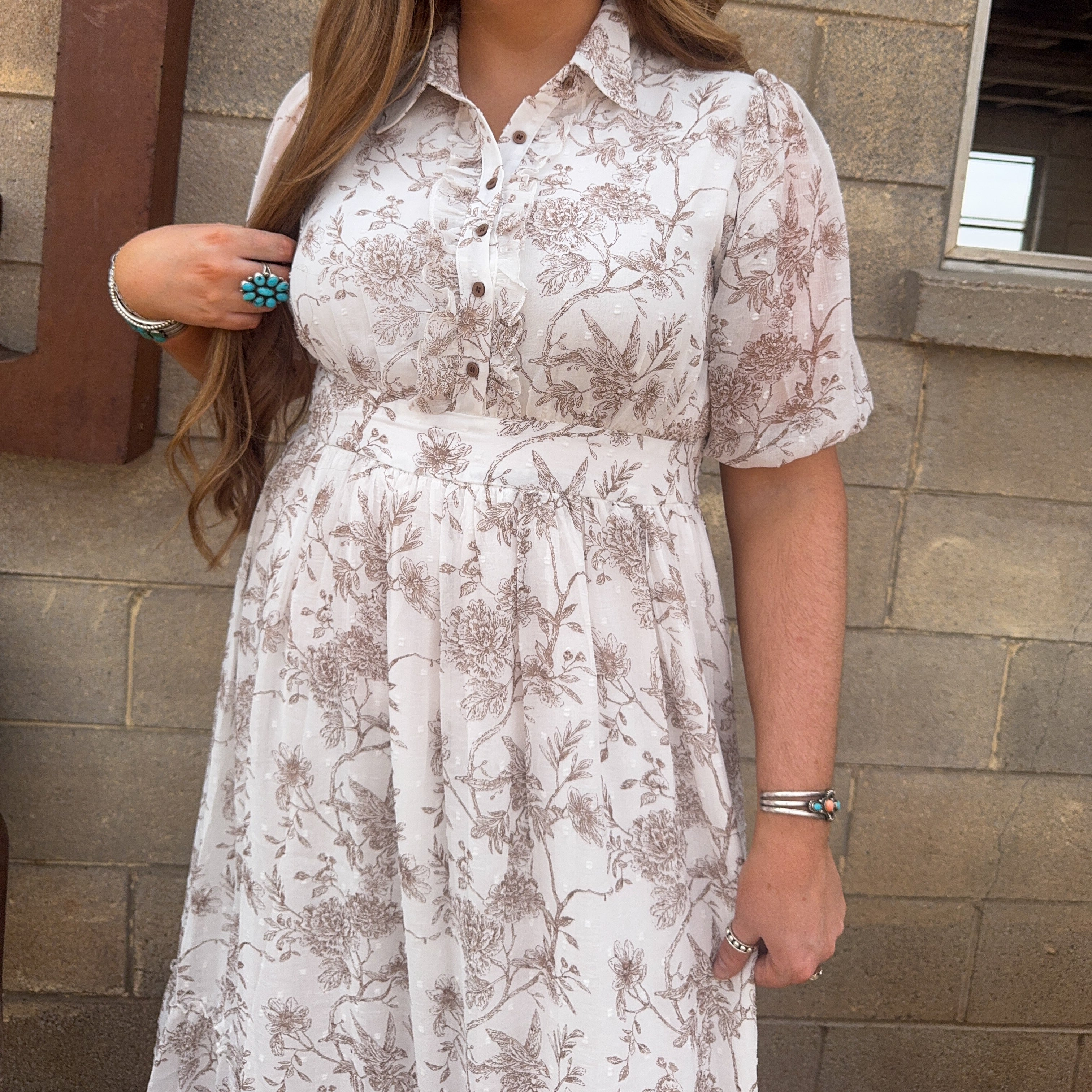 Magnolia Fields Maxi Dress