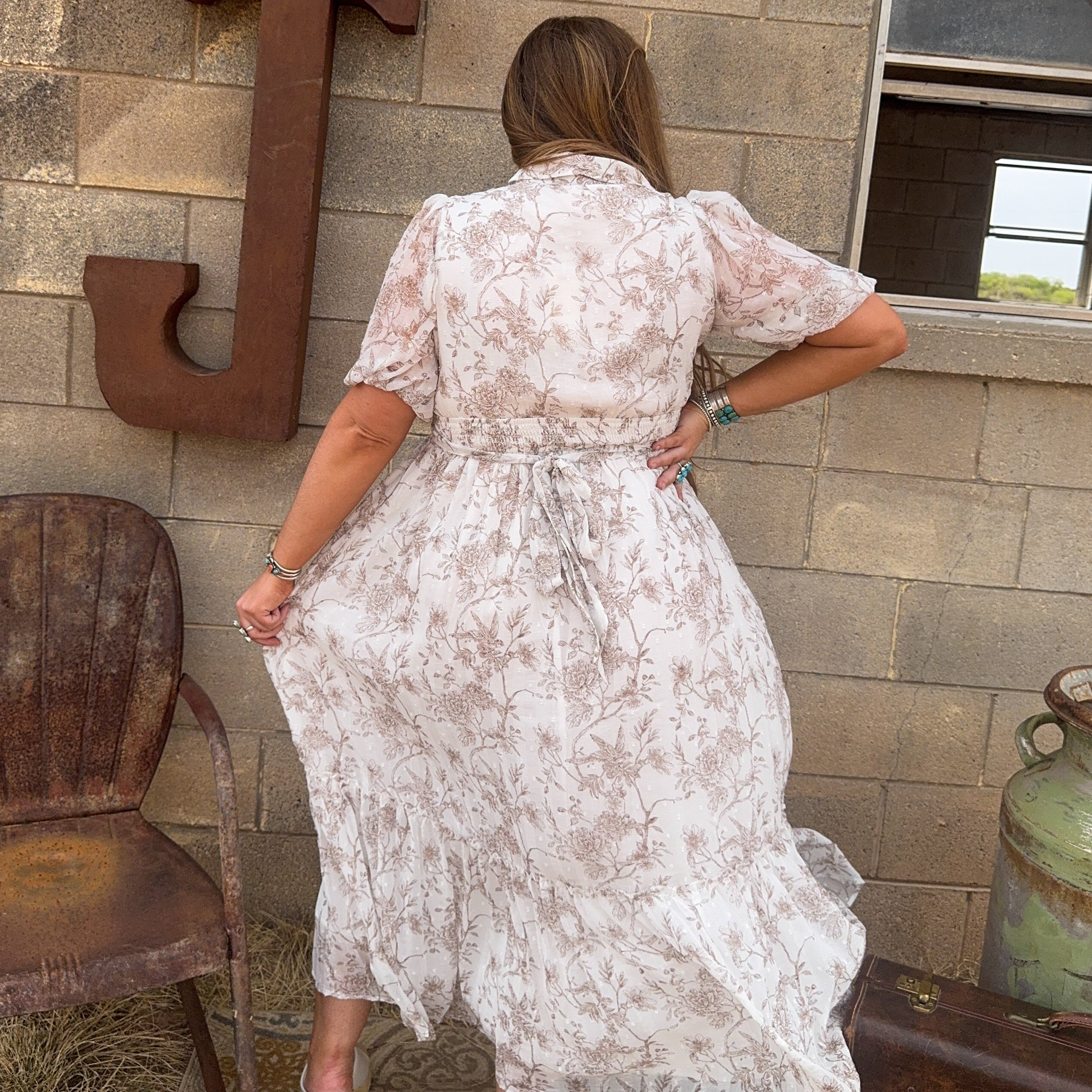 Magnolia Fields Maxi Dress