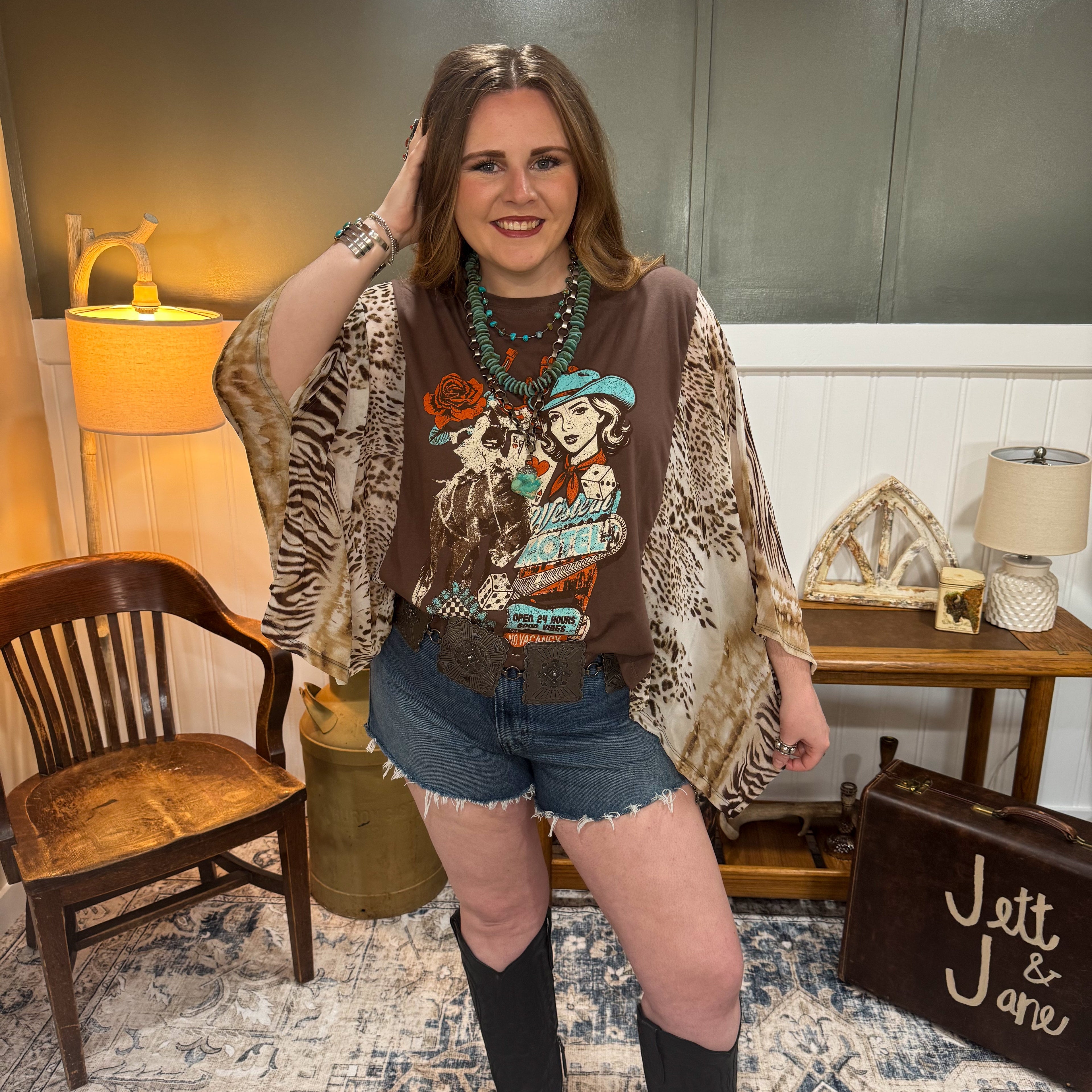Western Kaftan Top