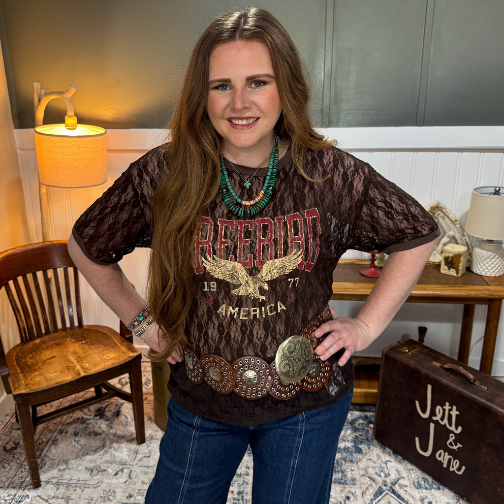 Free Bird Lace Top