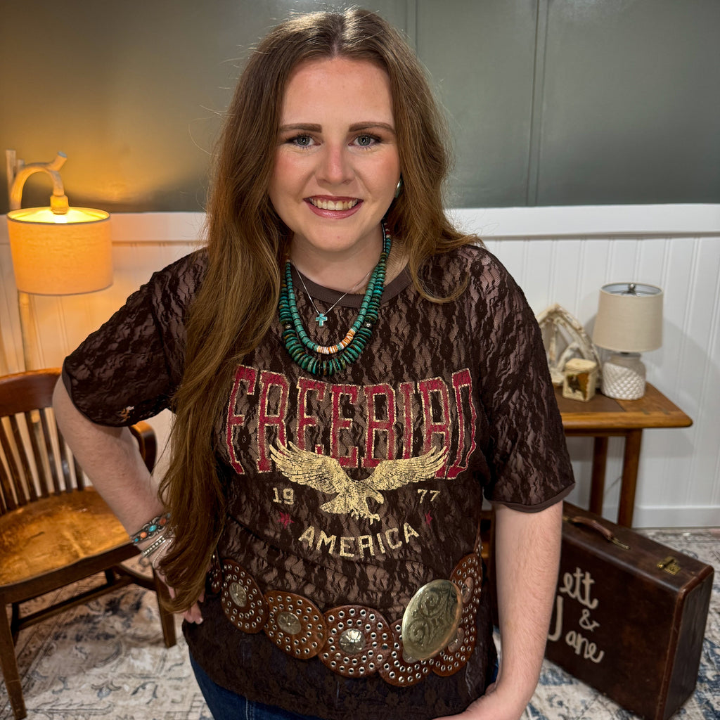Free Bird Lace Top