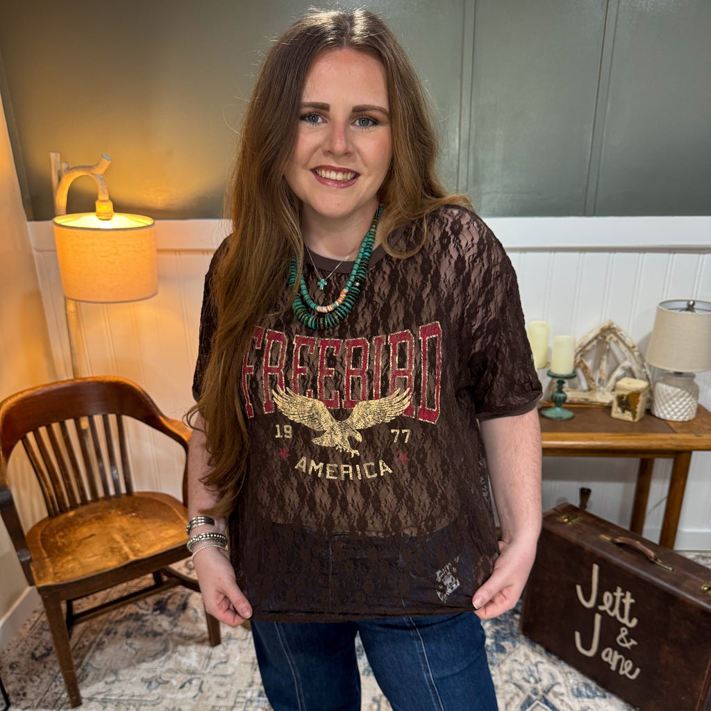 Free Bird Lace Top