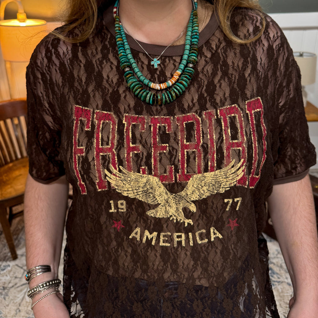 Free Bird Lace Top